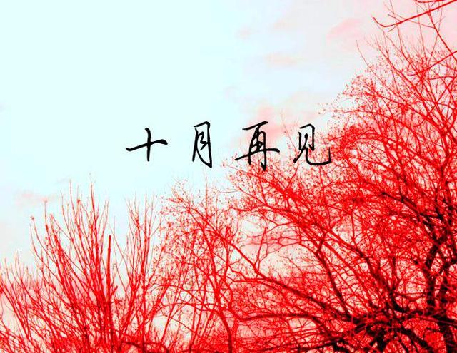 十月再见