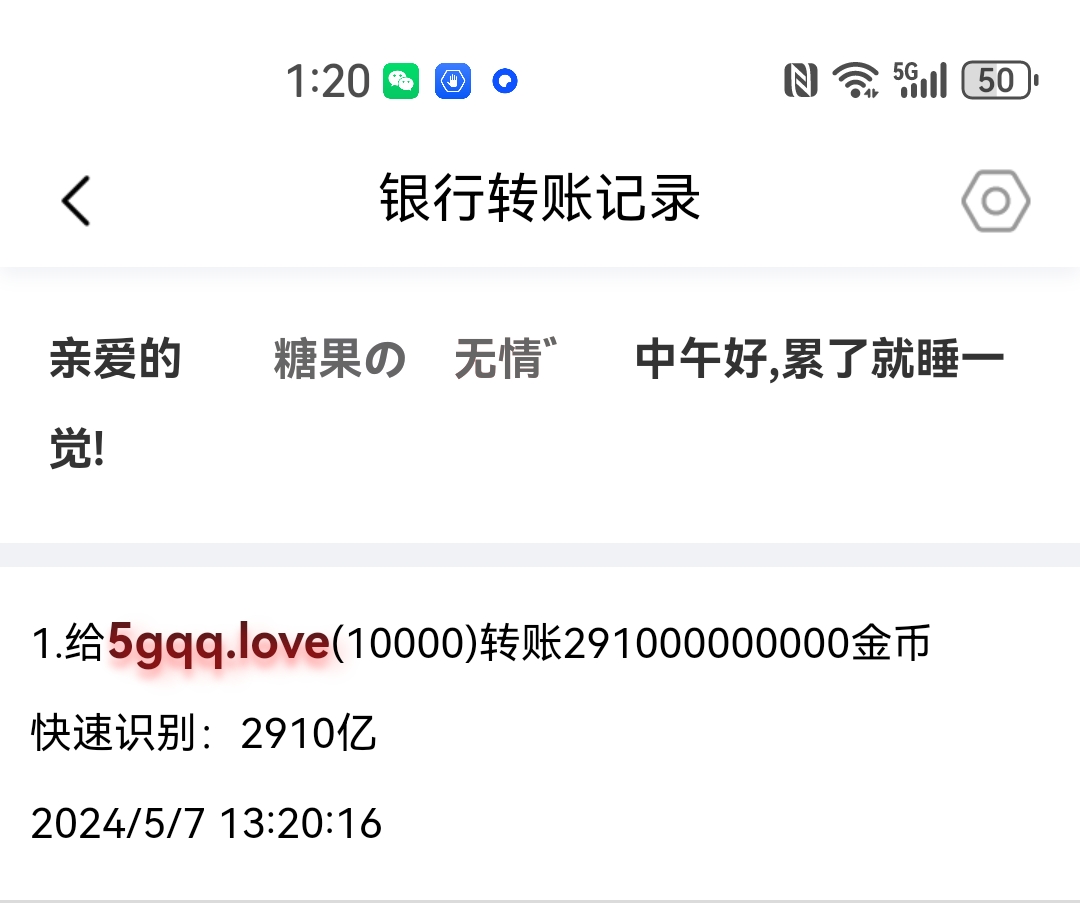 付款记录