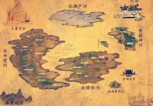 洪荒地图