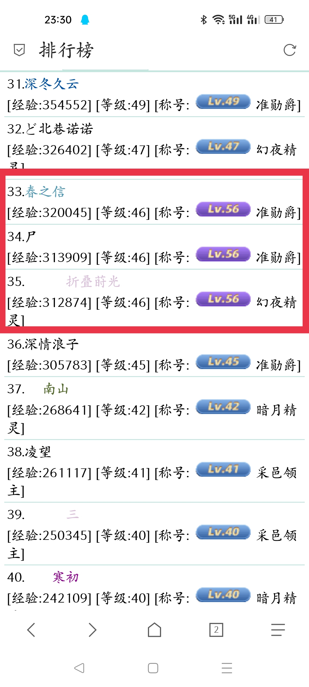 　　　　46级，为什么是56的图标　　　