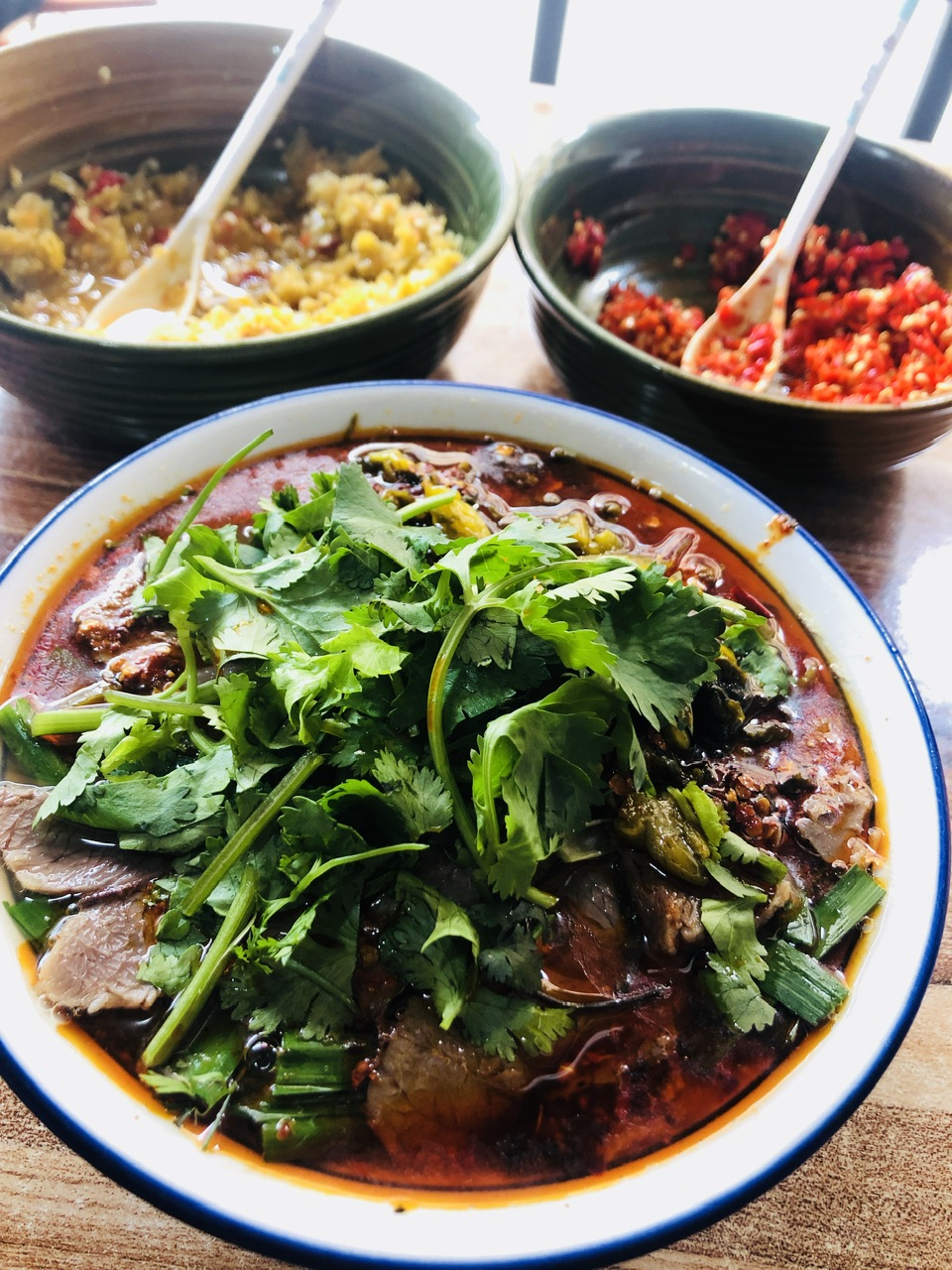 吃碗米线犒劳一下