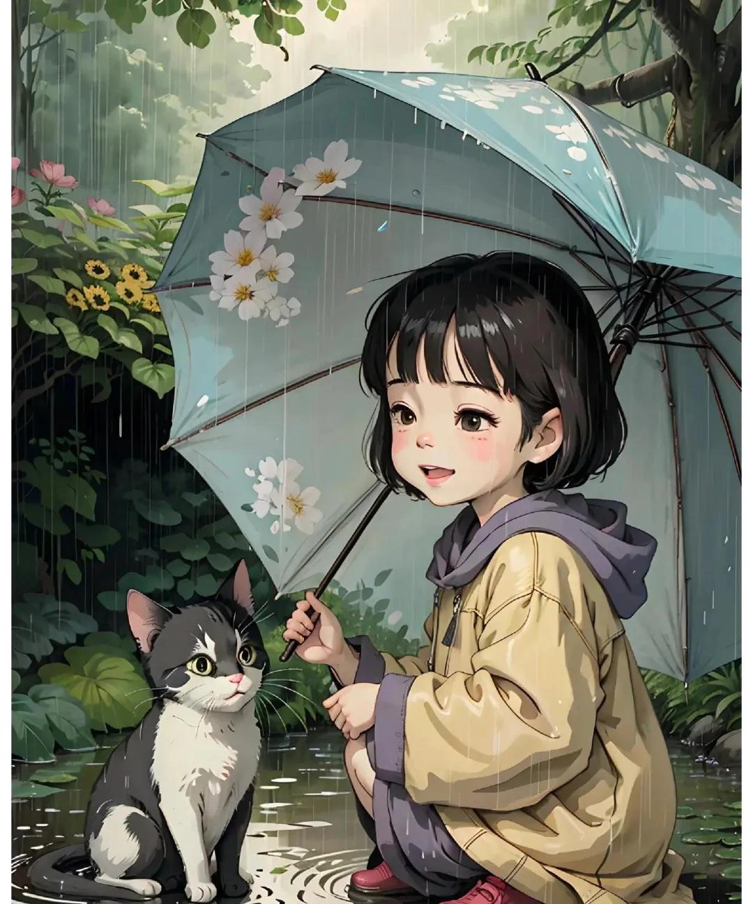 淡淡的