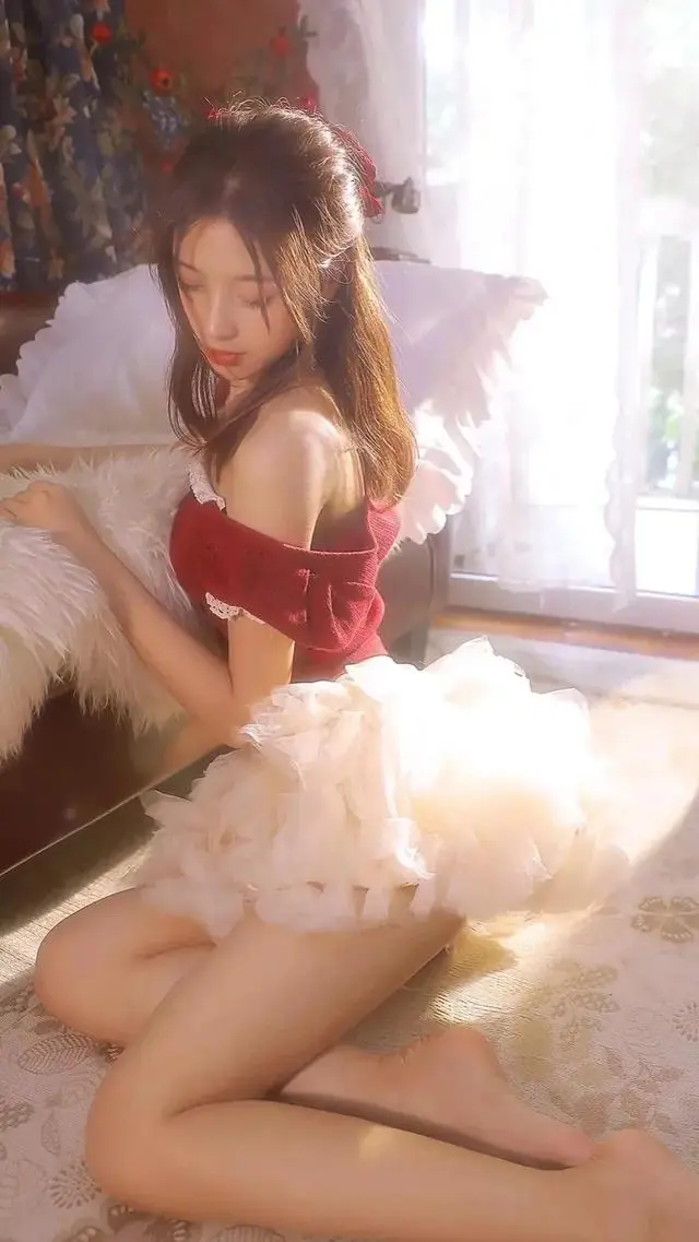 甜美少女与暖阳