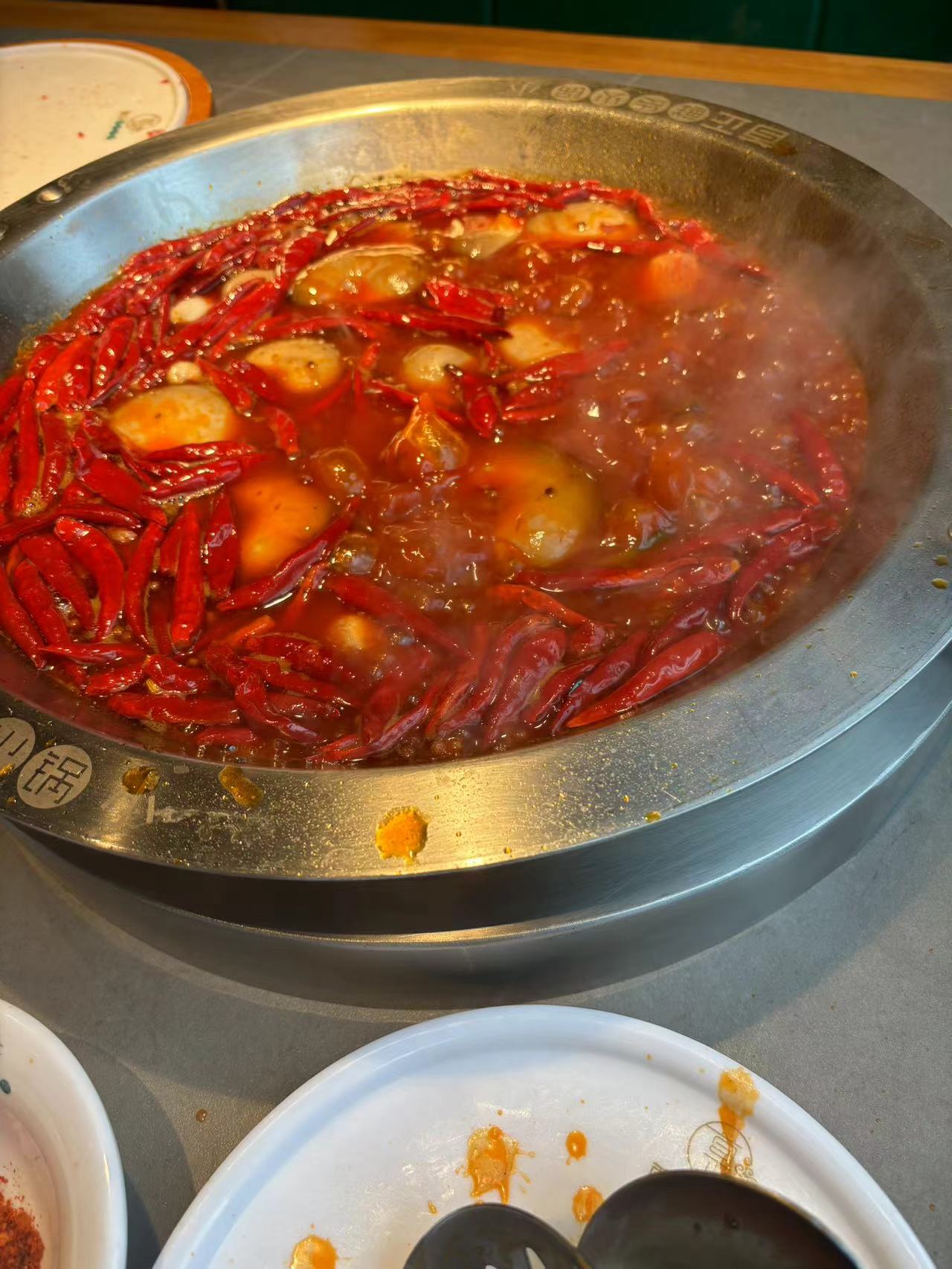 吃火锅了