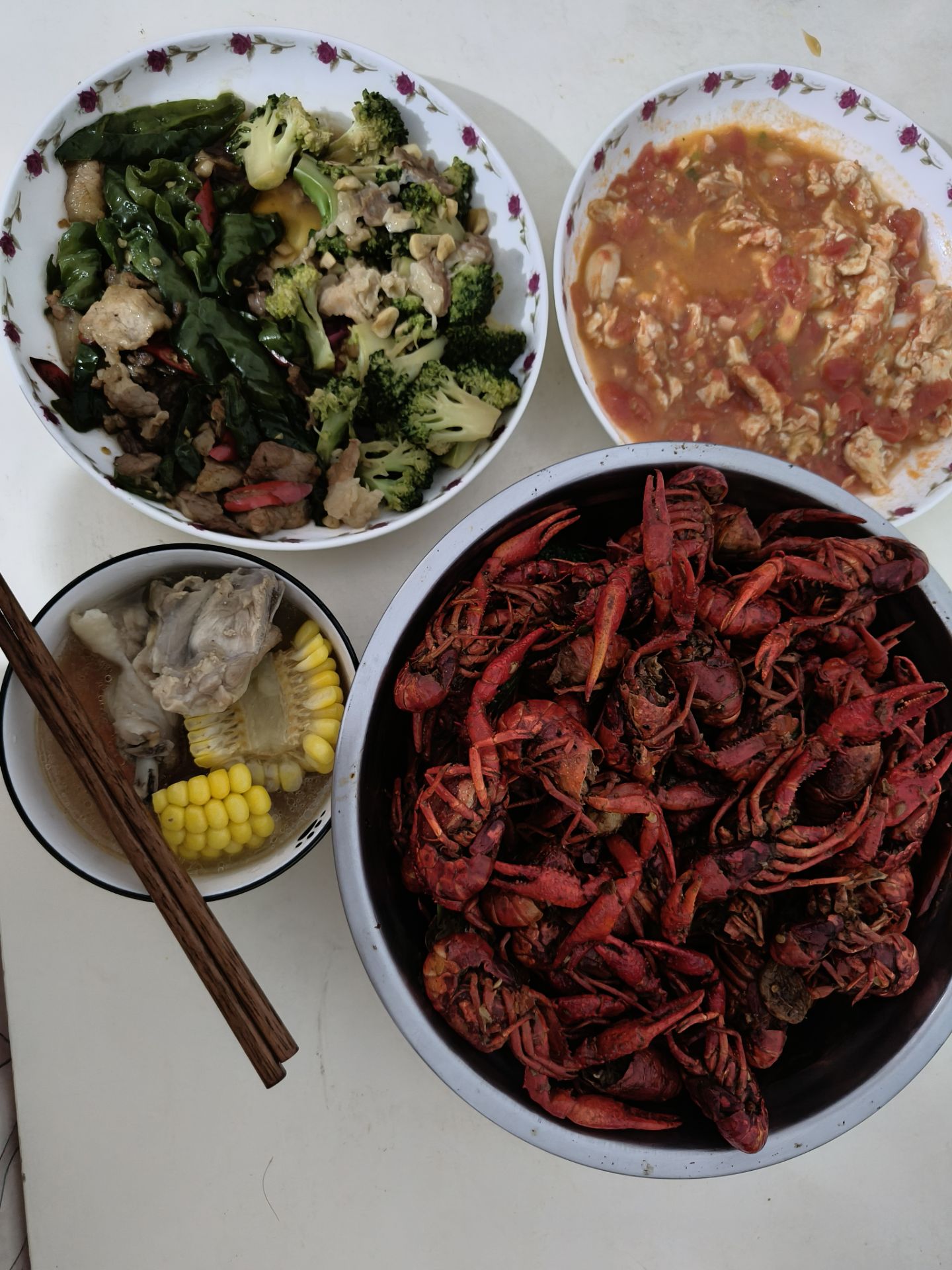 　　第一次这么早吃晚饭　゛　