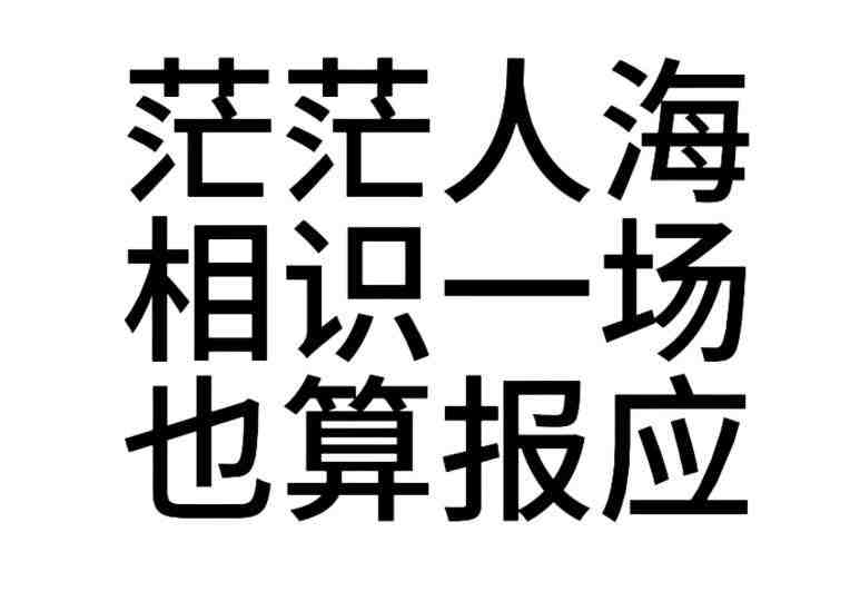  百因必有果，你的报应就是我。